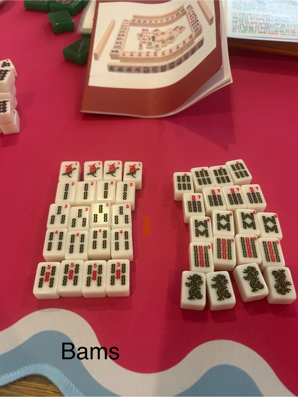 Travel MahJong set in Bag - Pink - Picture 5 of 8